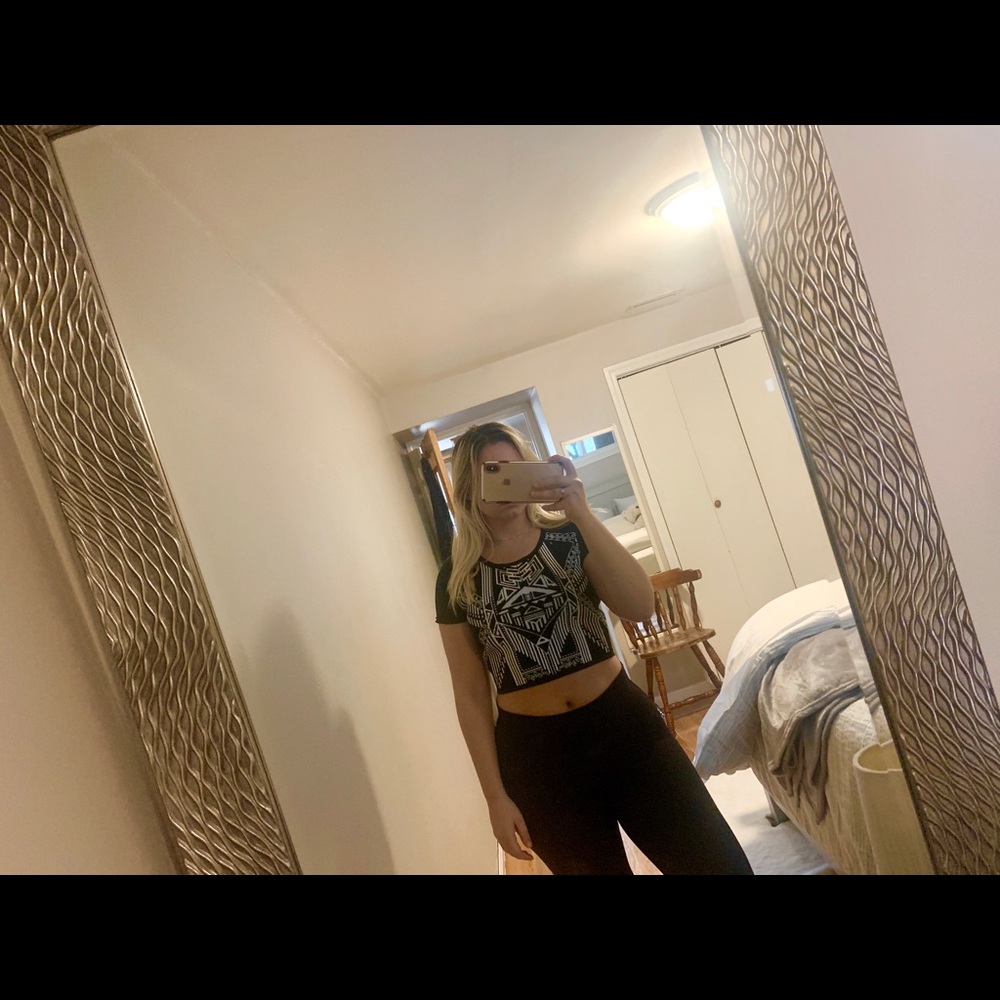 Cute tribal crop top